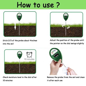 <strong>Soil</strong> Moisture <strong>Tester</strong> Sensor Humidity Meter Detector Probe <strong>Garden</strong> <strong>Plant</strong> Flower Water Analyzer Test Instrument - Product Image 5