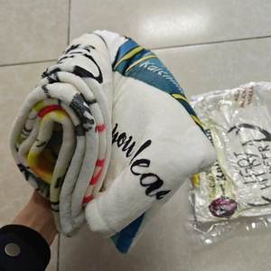 Özel boyut özel Logo dijital baskı süblimasyon flanel mercan Polar Polar promosyon toptan battaniye - Product Image 4