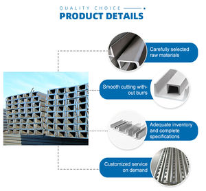 Galvanizli H kanal çelik mesajları uyuyanlar istinat uyuyan duvarlar için duvar bahçe DIY sonrası - Product Image 6