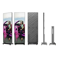 Schermo LED Pieghevole per Interni GOB, Poster a Colori Completi P2 640x1920mm, Risoluzione 4K, Luminosità 800CD, Garanzia di 3 Anni