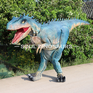 Disfraz de Dinosaurio <span class=keywords><strong>T</strong></span>-<span class=keywords><strong>Rex</strong></span> Realista Personalizado, Traje de Dinosaurio <span class=keywords><strong>Robot</strong></span>, Disfraz de Dinosaurio Completo - Product Image 2