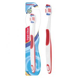 El Cepillo <span class=keywords><strong>de</strong></span> <span class=keywords><strong>Dientes</strong></span> Manual para Adultos Más Vendido, Triple Limpieza, Personalizado, <span class=keywords><strong>de</strong></span> Alta Calidad, para Uso Doméstico - Product Image 1