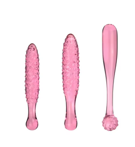 3 Type Baseball Bat Design Crystal Glass Body Wand Massager Glass <b>Butt</b> <b>Anal</b> <b>Plug</b> Toys For Adult - Product Image 2