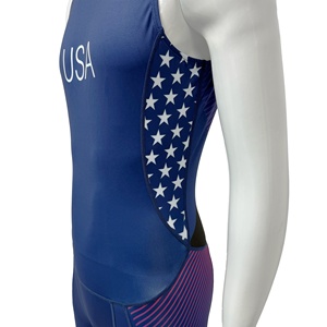 Combinaison de <span class=keywords><strong>triathlon</strong></span> pour homme, extensible, respirante, compressive, pour entraînement croisé - Product Image 6