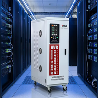 Régulateur de tension automatique triphasé servo AVR 50 kVA
