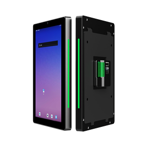 INSOVISION Wall Mount Meeting Room Booking Display With LED Light bar RJ45 <b>10</b> <b>Inch</b> Poe Customized Android <b>Tablet</b> - Product Image 6