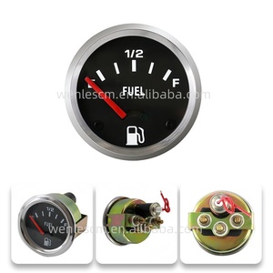 Wenle Precisão Chrome Cor MARCADOR GASOLINA SFW-151Meter <span class=keywords><strong>Fuel</strong></span> Indicador Carro Medidor 52mm 12V Universal E-1/2-F Combustível Nível Gauge - Product Image 2