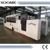 La mejor impresora flexográfica Slotter Die Cutter Carpeta en línea Gluer Stitcher Máquina de caja corrugada