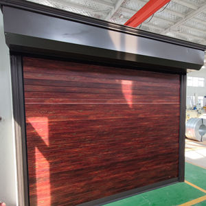 Fabricant Vente directe Portes roulantes électriques en alliage d'aluminium <span class=keywords><strong>Porte</strong></span> <span class=keywords><strong>enroulable</strong></span> en aluminium Portes <span class=keywords><strong>de</strong></span> <span class=keywords><strong>garage</strong></span> en aluminium - Product Image 6