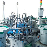 Custom NBTY Automatic Assembly Machine for Plastic Packaging Components PLC Motor High-Efficiency Automation Equipment 1 Year
