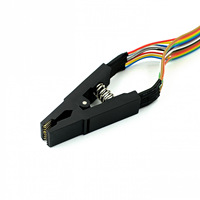 Penjepit Uji IC SOP16 SOP 16 SOIC16 Pin, Penjepit Flash SOP16 ke DIP8 untuk Seri 25 RT809F TL866CS TL866A