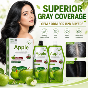 Crema Colorante per Capelli <span class=keywords><strong>Senza</strong></span> <span class=keywords><strong>Ammoniaca</strong></span> <span class=keywords><strong>Permanente</strong></span> 500ml+500ml Non Appiccicosa al Cuoio Capelluto <span class=keywords><strong>Senza</strong></span> Gocciolamento <span class=keywords><strong>Colore</strong></span> Saturato Qualità Professionale OEM ODM - Product Image 4