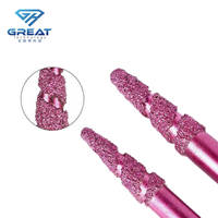 Fraise de gravure en carbure de tungstène pour granit et marbre, outil de découpe CNC, personnalisable ODM/OEM