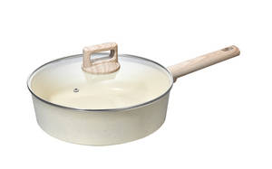 Nhà Máy Bán buôn nhôm nấu ăn chậu Nồi áp suất với nắp màu be Cookware <span class=keywords><strong>Set</strong></span> hiện đại cổ điển cao cấp - Product Image 4
