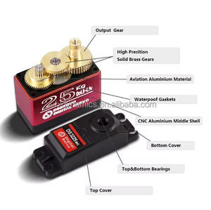 25KG 6V <span class=keywords><strong>DS3225MG</strong></span> Digital Metal Gear <span class=keywords><strong>Servo</strong></span> 180/270 grados doble eje impermeable alto par para RC coche Baja Robot Drone partes - Product Image 2
