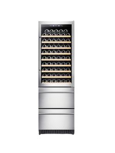 Nuelead NE-361 Double Drawer Storage Smart Constant Temperature Wine Cooler Refrigerator Wine Beverage Cooler - Product Image 1