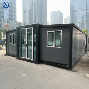 บ้านสำเร็จรูป 2 3 4 ห้องนอน วิลล่า บ้านโมดูลาร์สำเร็จรูป บ้านคอนเทนเนอร์ขนาด 40 ฟุต 20 ฟุต บ้านเคลื่อนที่ขนาดเล็ก - Product Image 1