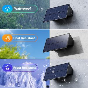 Lámpara Solar de Jardín Moderna para Montar en la Pared, Resistente al Agua IP65, Luces LED RGB para Cercas y Paredes Exteriores - Product Image 6