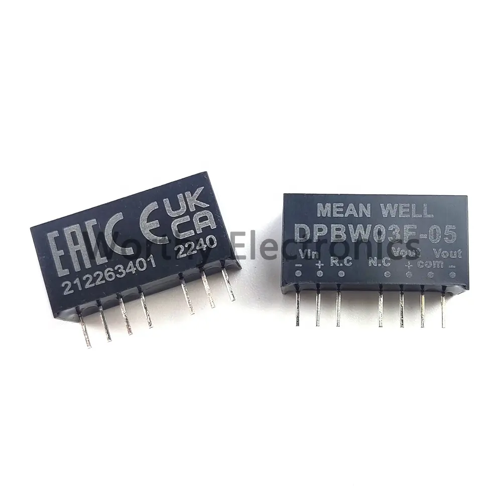 New original integrated circuits ic chip DC-DC module power supply 3W 5V DPBW03F SIP-7 DPBW03F-05 electronic parts
