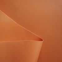 Tissu PVC tissé imperméable 500D 18x18 pour Air Dancer, motif Orange Festif, pour promotions d'Halloween