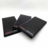 Buku pelayan kulit Folder tagihan menulis catatan Pad kartu tagihan pemegang tamu cek Presenter Menu restoran penutup Hotel tagihan pemegang