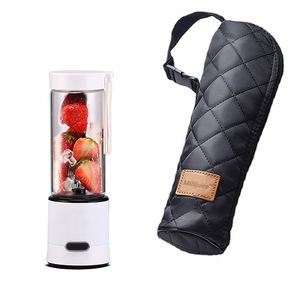 Exprimidor fresco al aire libre 380Ml vidrio 4 cuchillas USB recargable Personal Smoothie <span class=keywords><strong>Mini</strong></span> <span class=keywords><strong>licuadora</strong></span> portátil - Product Image 6