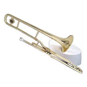 Trompette professionnelle en or laqué pour <span class=keywords><strong>trombone</strong></span> <span class=keywords><strong>plat</strong></span> B de performance pour débutants en laiton BB et EB Tone - Product Image 2