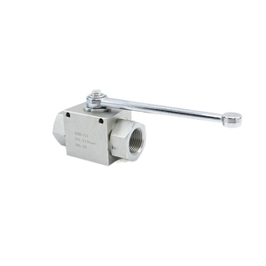 Vanne à boisseau sphérique hydraulique à haute pression <span class=keywords><strong>Khb</strong></span>/khm/khp/khb3k Npt/ Sae/bsp/bspt/métrique vanne à boisseau sphérique hydraulique en acier au carbone inoxydable - Product Image 2