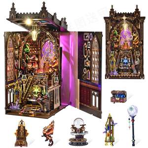 Kit de Manualidades para Rincón de Lectura Personalizado <span class=keywords><strong>con</strong></span> los Doce Signos del Zodiaco, Rompecabezas 3D de Madera en Miniatura, Material Ecológico, Decoración Personalizada - Product Image 2