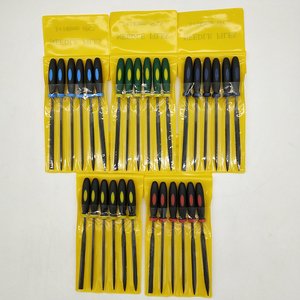 Ensemble de fichiers à aiguille lime diamant (<span class=keywords><strong>6</strong></span> pièces), outils métalliques à main, en acier à haute teneur en carbone, meilleure vente 2020 - Product Image 6