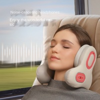 Portable Bluetooth musique cou en forme de U oreiller ANC réduction du bruit sommeil transfrontalier colonne cervicale Massage produit Massage