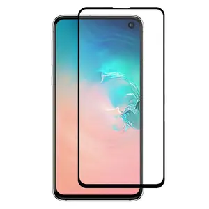 0.26ミリメートル9H Hardness 3D AllのりExplosion防水Tempered Glass Screen Protector FilmためSamsung Galaxy S10e / S10 Lite