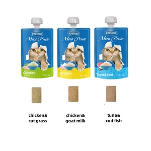 Alimento Húmedo para Gatos, 90g, Venta al por Mayor de Fábrica, Empaque en Inglés, Snacks para Mascotas, Compatible con Exportación, Carne Roja para Gatos - Product Image 5