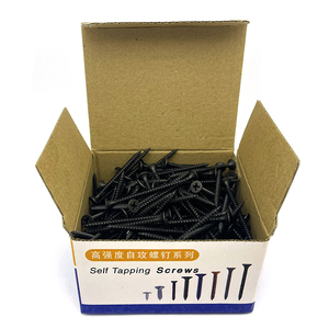 Vis pour cloisons sèches 3,5x25 mm à filetage fin en acier au carbone pour la construction de montants en bois et de charpentes métalliques, solution tout-en-un - Product Image 3