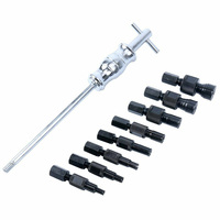 Ensemble d'injecteur diesel, 9 pièces, avec outils d'adaptateurs à rampe commune