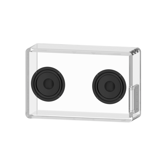 Home Decor Fish Tank Bluetooth Speaker with Acrylic Clear Materials