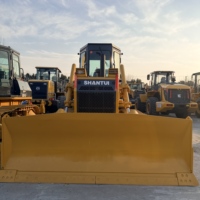 Bulldozer Shantui SD13 Bekas Model 2022 Mesin Gearbox Kapasitas Dozing 3.7m Dijual Murah Alat Berat Konstruksi Langsung dari Cina