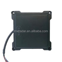 Módulo de Radar de Velocidad de Largo Alcance de Onda Milimétrica de 24 GHz, IP67 Resistente al Agua, Instalación Fija, Sensor de Vehículos Sin Contacto de 1-240 km/h