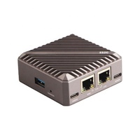Radxa E52C RK3582 Mini Network Enhanced dengan Dua Port Ethernet 2.5G, Casing Aluminium Alloy, Dilengkapi Antarmuka Esensial