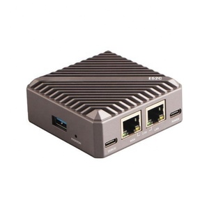 Radxa E52C RK3582 Mini Réseau Amélioré avec Deux Ports Ethernet 2.5G Boîtier en Alliage d'Aluminium Équipé d'Interfaces Essentielles - Product Image 1