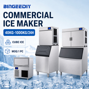<span class=keywords><strong>Machine</strong></span> à glaçons compacte BINGEEDIY 40kg-1000kg/24h, refroidissement par air, pour comptoir, café, bureau, <span class=keywords><strong>cuisine</strong></span>, petite entreprise - Product Image 5