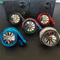 Diffuseur de parfum désodorisant pour voiture en alliage de zinc, style turbocompresseur, bâtonnet parfumé, clip de ventilation, décoration pour voiture
