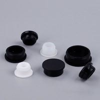 Bouchon en silicone de type T personnalisé bouchon en caoutchouc filetage rond trou bouchon joint bonne élasticité résistance aux hautes températures