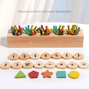 Jouets mathématiques préscolaires Montessori bâtons de <span class=keywords><strong>calcul</strong></span> mathématiques jouets éducatifs puzzle maternelle élémentaire - Product Image 4