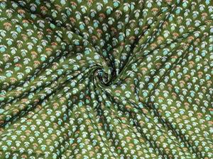 Tissu tissé élégant en soie brute légère, séchage rapide, respirant, texture douce et lisse, motifs géométriques abstraits floraux, pour textile de maison - Product Image 2