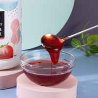 Taihu Meilin Aardbei Blauwe Bes Groene Druif Fruitsap Niet-geconcentreerde Dikke Sirop Drinkmix 1200g 365 Dagen Houdbaarheid