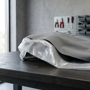 Tela de Nylon Spandex de 3 Capas con Revestimiento Impermeable P/D para Ropa Deportiva de Exterior, 360GSM, Teñido Liso - Product Image 3