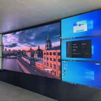 Pantalla LED COB de Pared para Publicidad Interior, Panel de Video LED Mini, Montaje en Pared, P1.25, Juego Completo