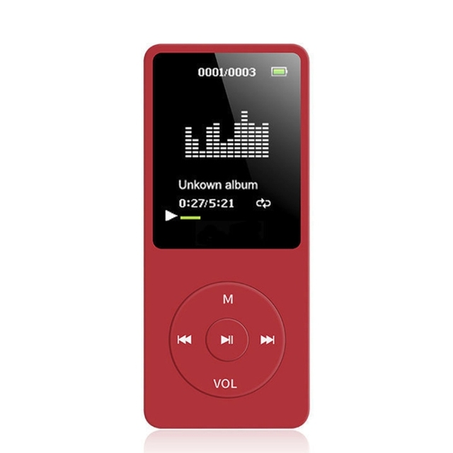 Factory Price Card Ultra-thin Lossless MP4 Player USB Plug Portable Music Player for Running & booking & Listening