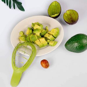 Fruit <b>Cutter</b> Kitchen <b>Multifunctional</b> Fruit <b>Cutter</b> 304 Stainless Steel Fruit Pulp Separator Avocado <b>Cutter</b> - Product Image 2